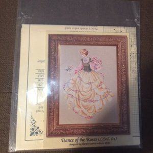 Lavender & Lace Cross Stitch Pattern